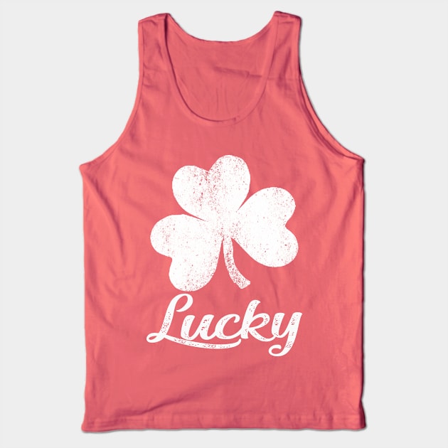 Shamrock lucky st patricks day Tank Top by Kaleidoart